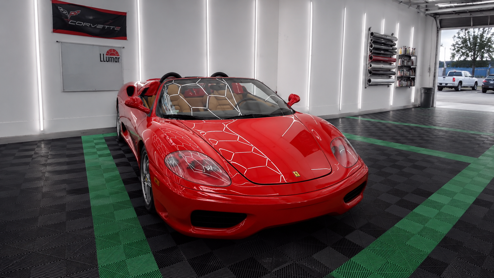 Clear Gloss PPF — Ferrari 360 Spider