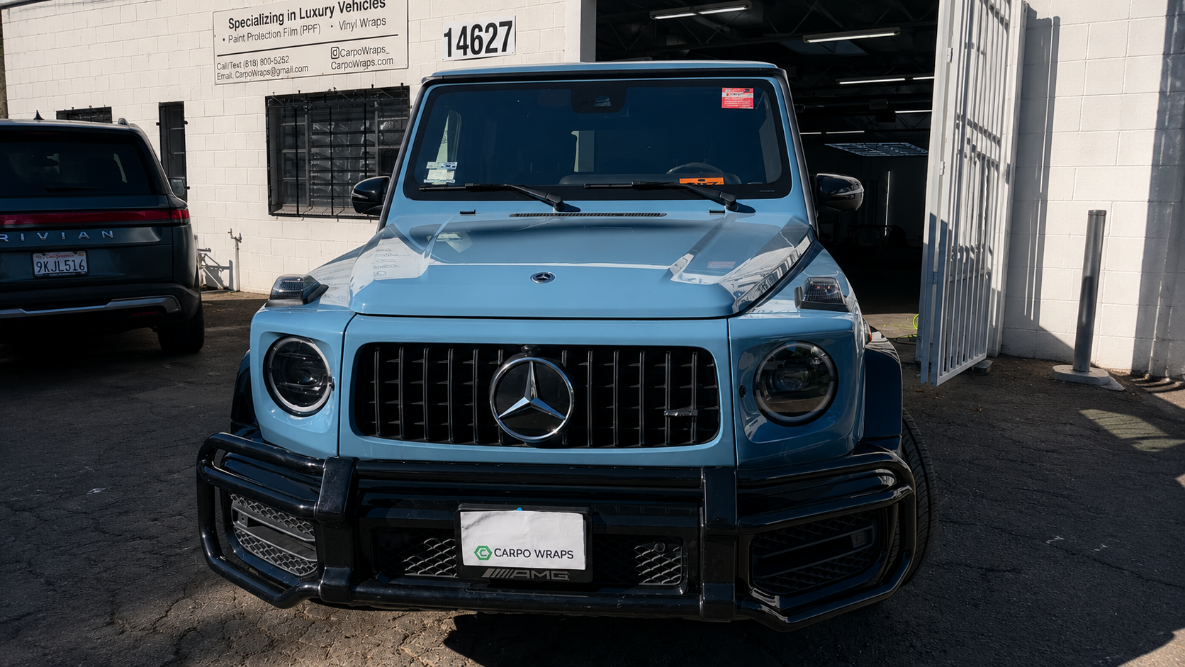 Colored PPF — Mercedes-AMG G63