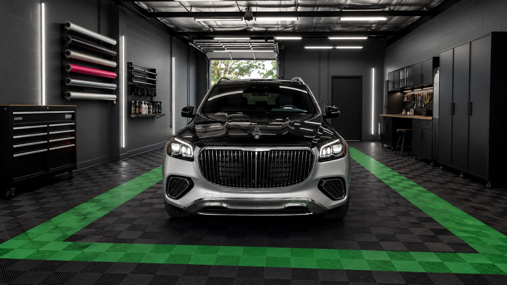 Two-Tone Wrap — Mercedes-Maybach GLS